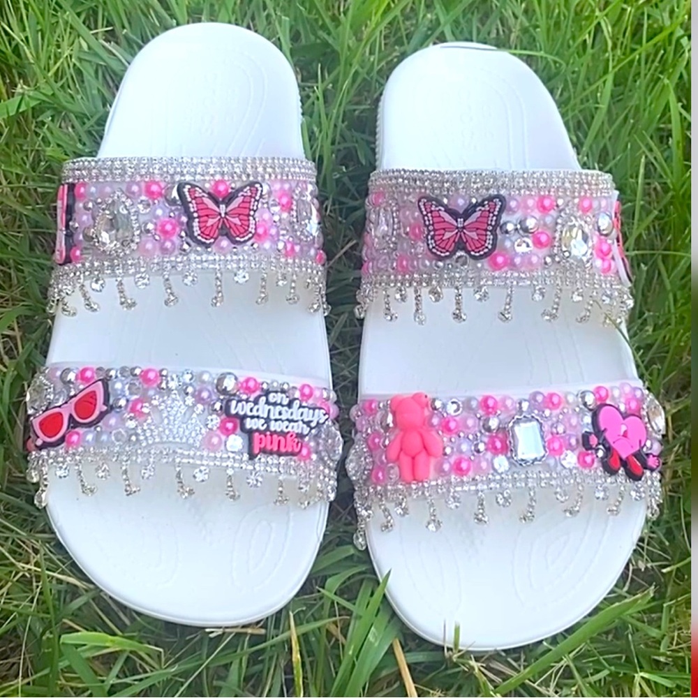 Custom Bling Croc Sandals